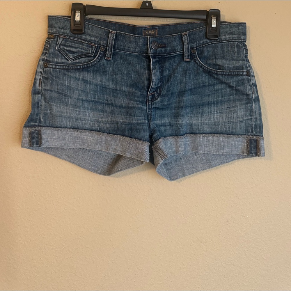 Citizens Of Humanity Blue Denim Shorts